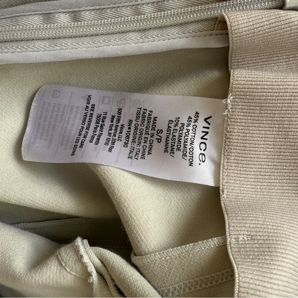 Vince Stitch Front Seam Ponte Legging - Picture 8 of 9